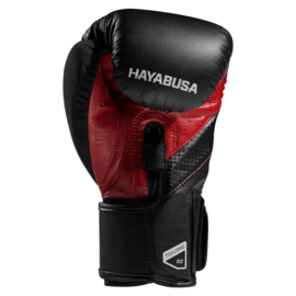 Hayabusa T3 Bokshandschoenen - Zwart/Rood