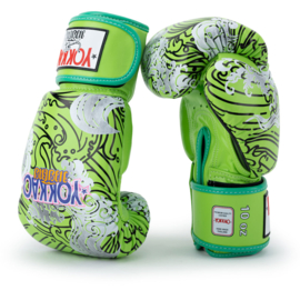 Yokkao - Limited Edition - Hawaii Bokshandschoenen - Echt Leer - Lime Zest