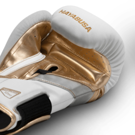 Hayabusa T3 Bokshandschoenen - Wit / Goud