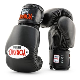 Yokkao Matrix Boxing Gloves - Leather - Black