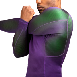 Hayabusa Fusion Rashguard - Purple / Green