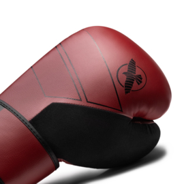 Hayabusa S4 Bokshandschoenen - Echt Leer - Rood