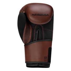 Hayabusa S4 Bokshandschoenen - Echt Leer - Bruin