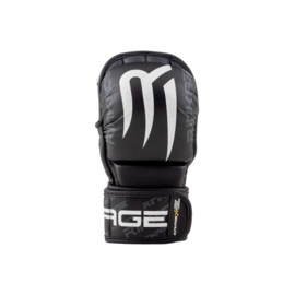 Rinkage Hades Hybride MMA Handschoenen - zwart