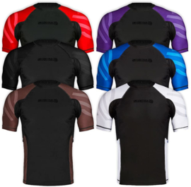 Sanabul Essentials Short Sleeve Compression Rash Guard - zwart