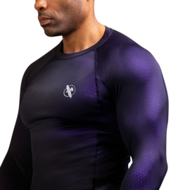 Hayabusa Fusion Rashguard - Black / Purple