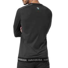 Hayabusa Men's Long-sleeved Training Shirt - black