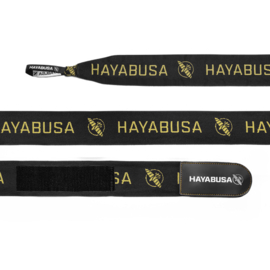Hayabusa Deluxe Handwraps - Zwart/goud - 4,5 meter