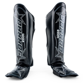 Yokkao Institution Shinguards - Microfiber - black