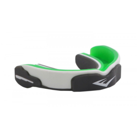 Everlast Evergel Three-Layer Mouthguard - Green/White - Adults