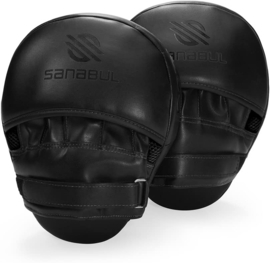 Sanabul Essential Curved Punch Mitts - zwart