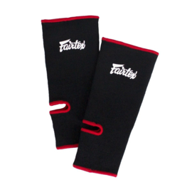 Fairtex AS1 Enkelsteun - zwart/rood