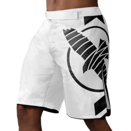 Hayabusa Icon Fight Shorts - White / Black