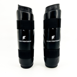 Flow Fightgear Shin guards - PU - black