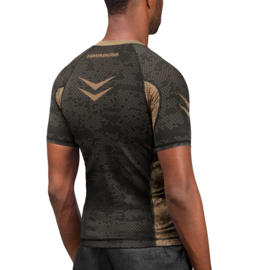 Hayabusa Arrow Ranked Short Sleeve Rashguard - Bruin