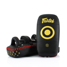 Fairtex KPLC5 Microfiber Curved Kick Pads - Standard size