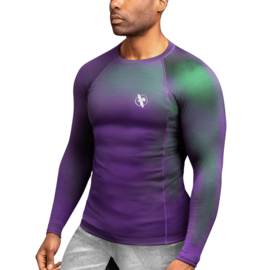 Hayabusa Fusion Rashguard - Purple / Green