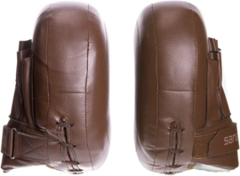 Sanabul Battle Forged Air Punch Mitts - pair - brown