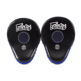 Fairtex FMV9 Ultimate Contoured Focus Mitts - Zwart /Blauw