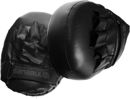 Sanabul Battle Forged Air Punch Mitts - paar - zwart