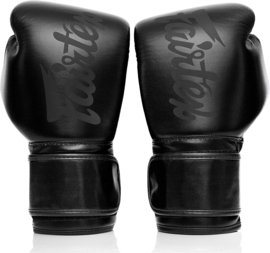 Fairtex BGV14 Microfiber Boxing Gloves - Art Collections - Solid Black