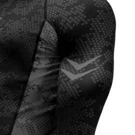 Hayabusa Arrow Ranked Long Sleeve Rashguard - Zwart