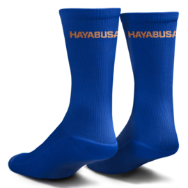 Hayabusa Pro Boxing Socks - blue