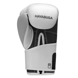 Hayabusa S4 Leather Boxing Gloves - White