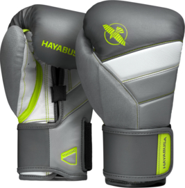 Hayabusa T3 Boxing Gloves - Charcoal / Lime
