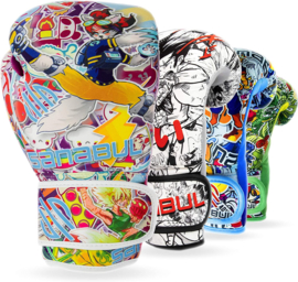 Sanabul Sticker Bomb Boxing Gloves for Kids - Fury Fist