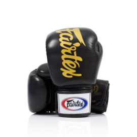 Fairtex BGV19 Deluxe Tight-Fit Bokshandschoenen - Zwart