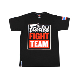 Fairtex Fight Team T-Shirt - Black / Blue