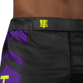 Hayabusa Icon Fight Shorts - Black / Neon