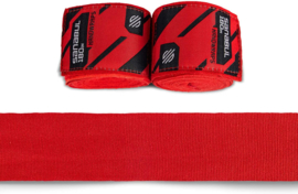 Sanabul Elastic Professional Handwraps - 4,5 m - red