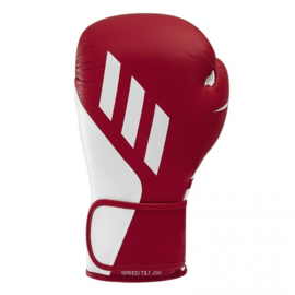 adidas Speed Tilt 250 Training Boxing Gloves - red/white