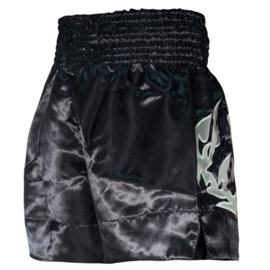 Fairtex Muay Thai Shorts - Eternal Silver - black/silver