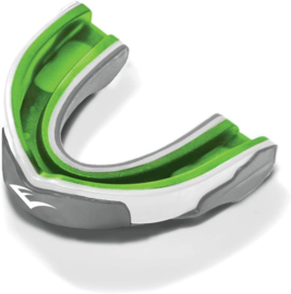Everlast Evergel Three-Layer Mouthguard - Green/White - Adults