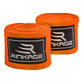 Rinkage Vanquish Handwraps - 450 cm - Oranje