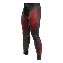 Hayabusa Geo Jiu Jitsu Spats - Black, Red