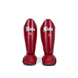 Fairtex Competition Shinguards - red