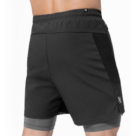 Hayabusa Athletic Layered Performance-Short - Heren - zwart