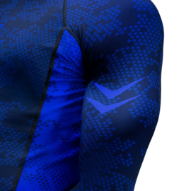 Hayabusa Arrow Ranked Long Sleeve Rashguard - Blauw