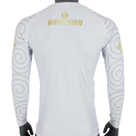 Fairtex RG7 Pro Long Sleeves Rashguard - Hanuman -wit/goud