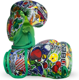 Sanabul Sticker Bomb Boxing Gloves for Kids - Dino Jungle