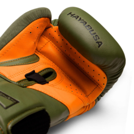 Hayabusa T3 Boxing Gloves - Special Edition - Green / Orange