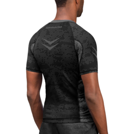 Hayabusa Arrow Ranked Short Sleeve Rashguard - Black