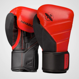 Hayabusa T3 Boxing Gloves - Red / Black