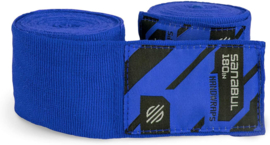 Sanabul Elastic Professional Handwraps - 4,5 m - blue