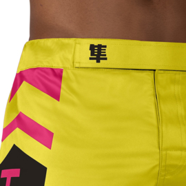 Hayabusa Icon Fight Shorts - Yellow / Blue