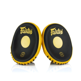 Fairtex FMV15 Speed and Accuracy Focus Mitts - zwart/goud